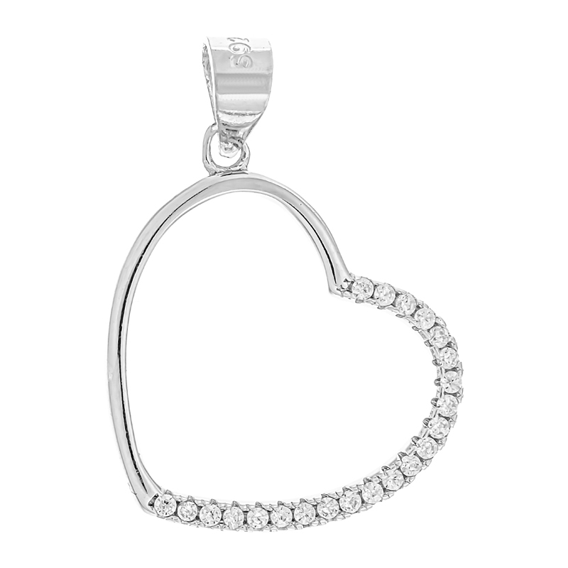 Подвеска из серебра с цирконием Ювелирное изделие - Подвеска из серебра с цирконием в магазине Best-Gold 129508