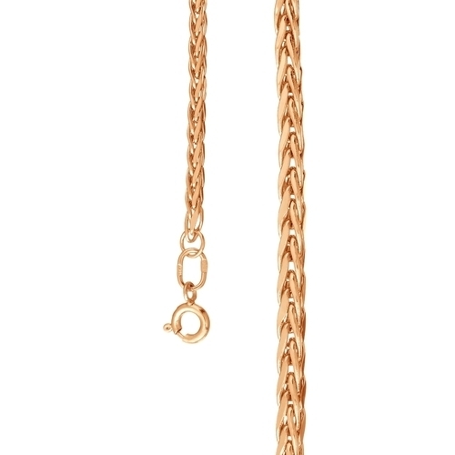 Цепь из красного золота, плетение Колос Ювелирное изделие - Цепь из красного золота, плетение Колос в магазине Best-Gold 098442