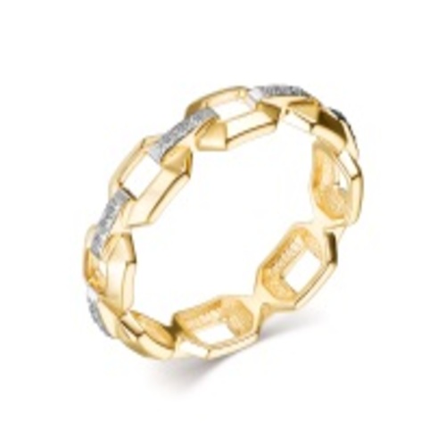 Ювелирное изделие - Кольцо из красного золота с бриллиантами в магазине Best-Gold 036814