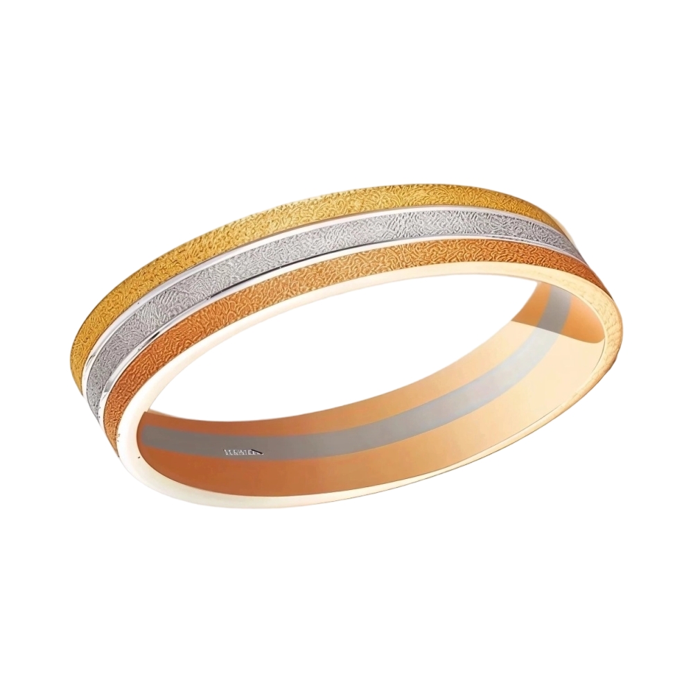 Обручальное кольцо из комбинированного золота Ювелирное изделие - Обручальное кольцо из комбинированного золота в магазине Best-Gold 104482