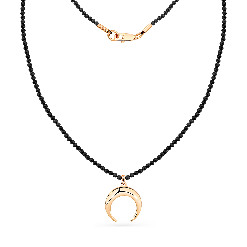 Колье из красного золота со шпинелями Ювелирное изделие - Колье из красного золота со шпинелями в магазине Best-Gold 052093