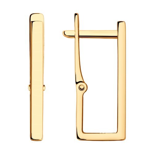 Серьги из красного золота Ювелирное изделие - Серьги из красного золота в магазине Best-Gold 050722