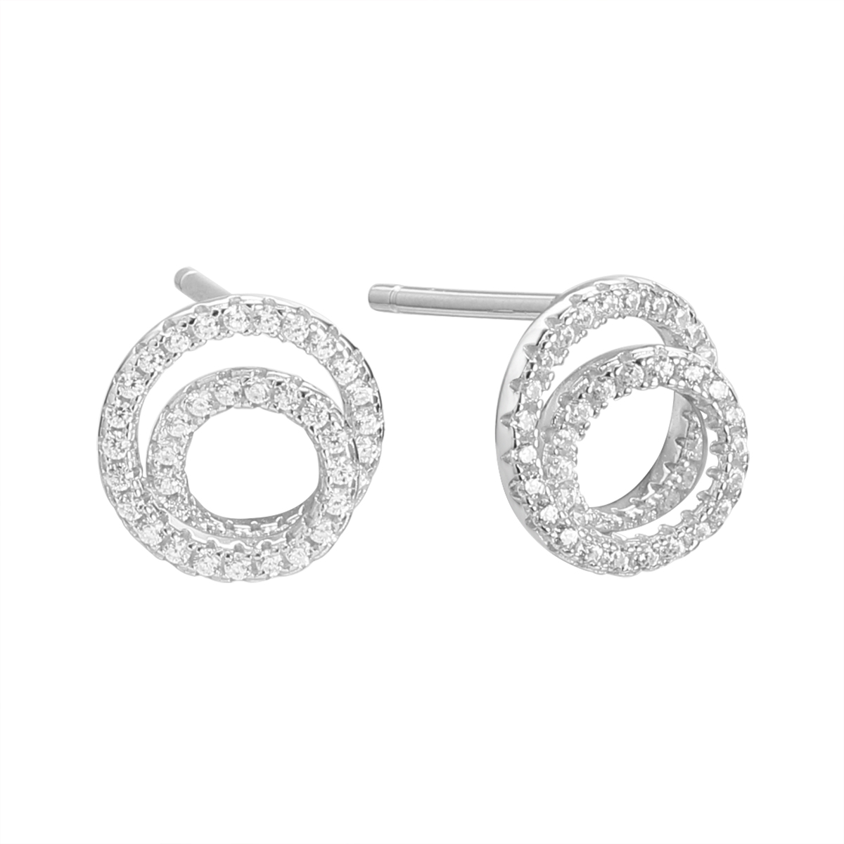 Серьги из серебра с фианитами Ювелирное изделие - Серьги из серебра с фианитами в магазине Best-Gold 147122