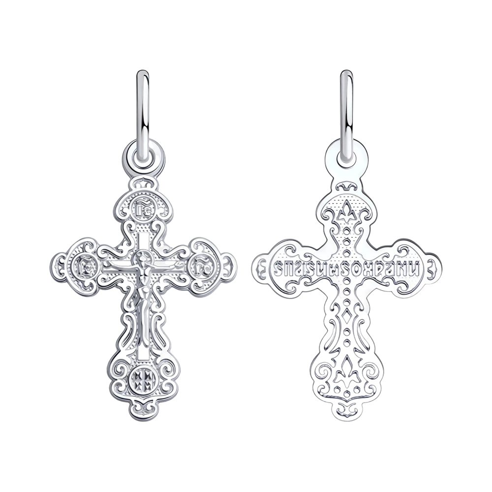 Ювелирное изделие - Крест из серебра в магазине Best-Gold 151898