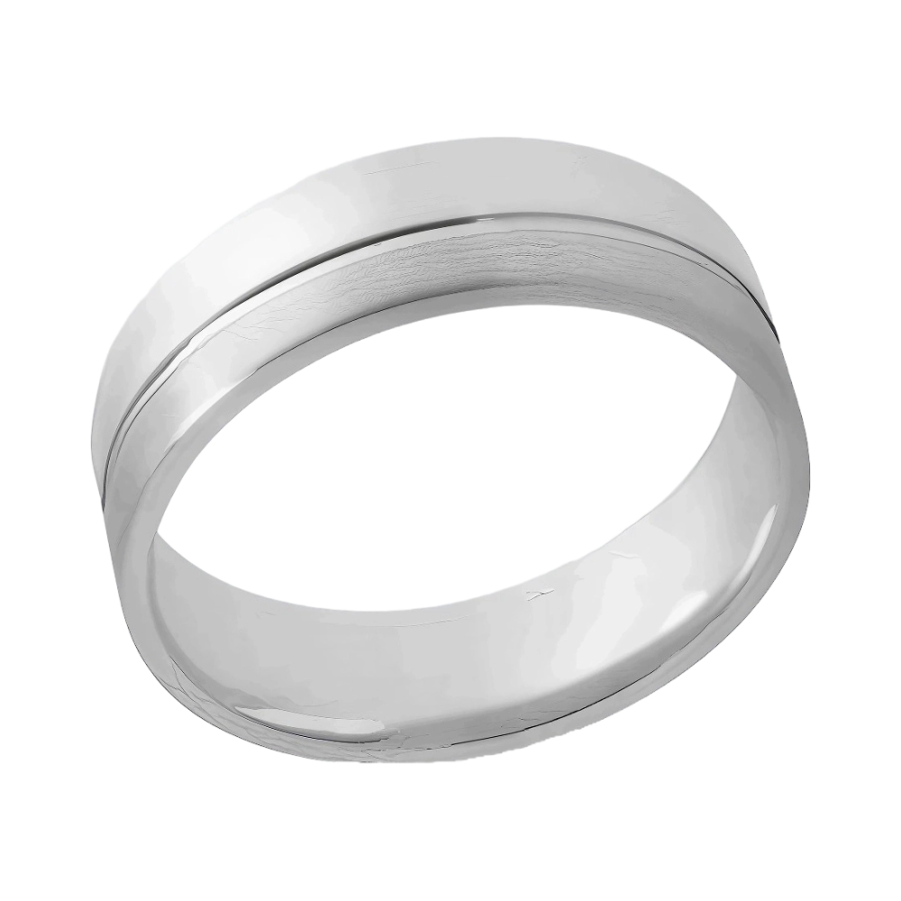 Обручальное кольцо из серебра Ювелирное изделие - Обручальное кольцо из серебра в магазине Best-Gold 051290