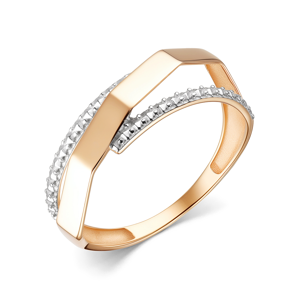 Кольцо из красного золота