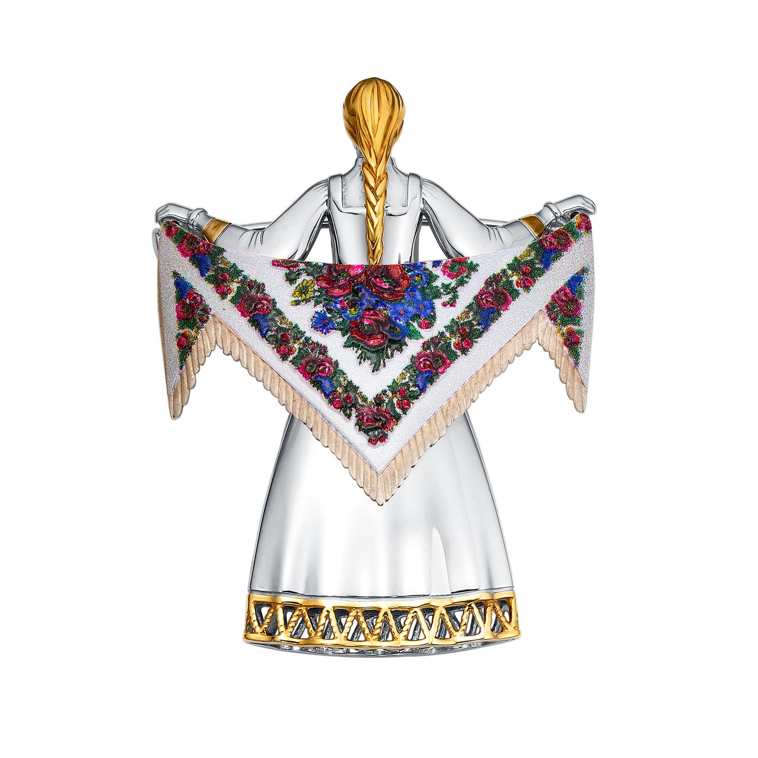 Ювелирное изделие - Брошь из серебра в магазине Best-Gold 156912