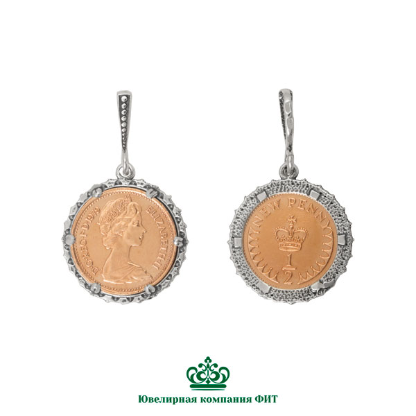 Ювелирное изделие - Подвеска из серебра в магазине Best-Gold 156375