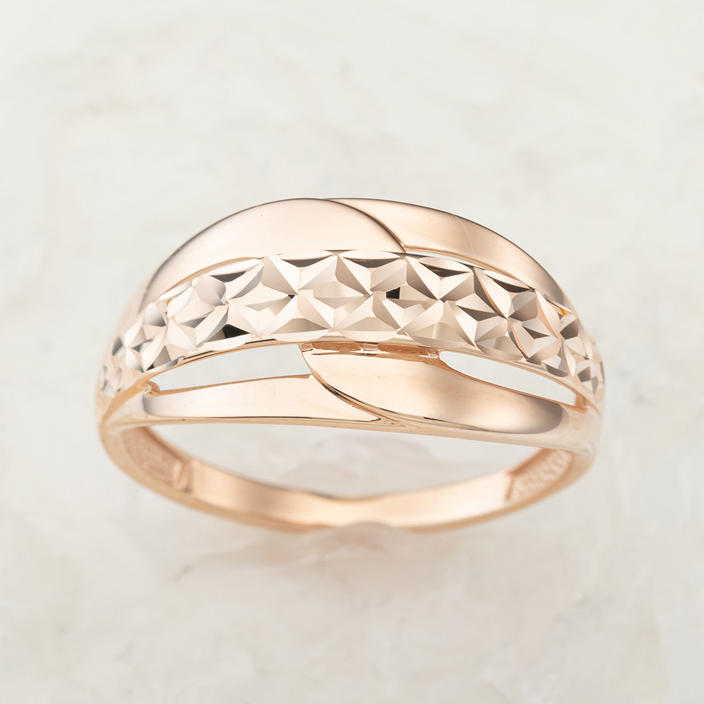 Кольцо из красного золота Ювелирное изделие - Кольцо из красного золота в магазине Best-Gold 029702