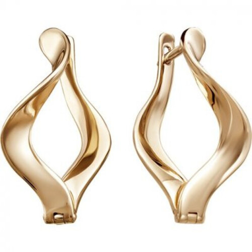 Ювелирное изделие - Серьги из красного золота в магазине Best-Gold 109540