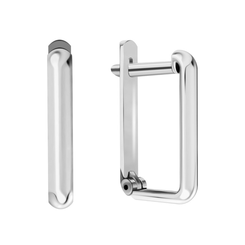 Серьги из белого золота Ювелирное изделие - Серьги из белого золота в магазине Best-Gold 155998