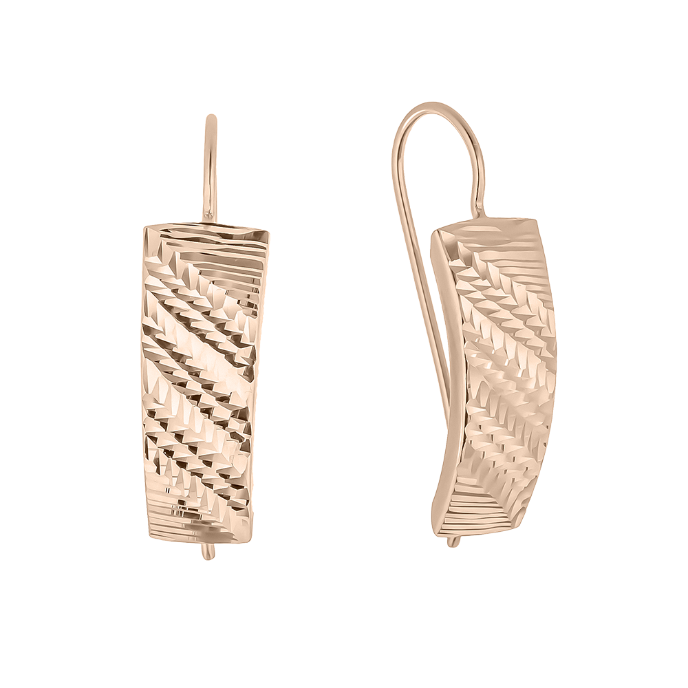 Ювелирное изделие - Серьги из красного золота в магазине Best-Gold 151336