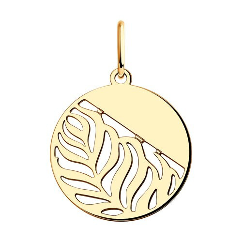 Подвеска из красного золота Ювелирное изделие - Подвеска из красного золота в магазине Best-Gold 097505