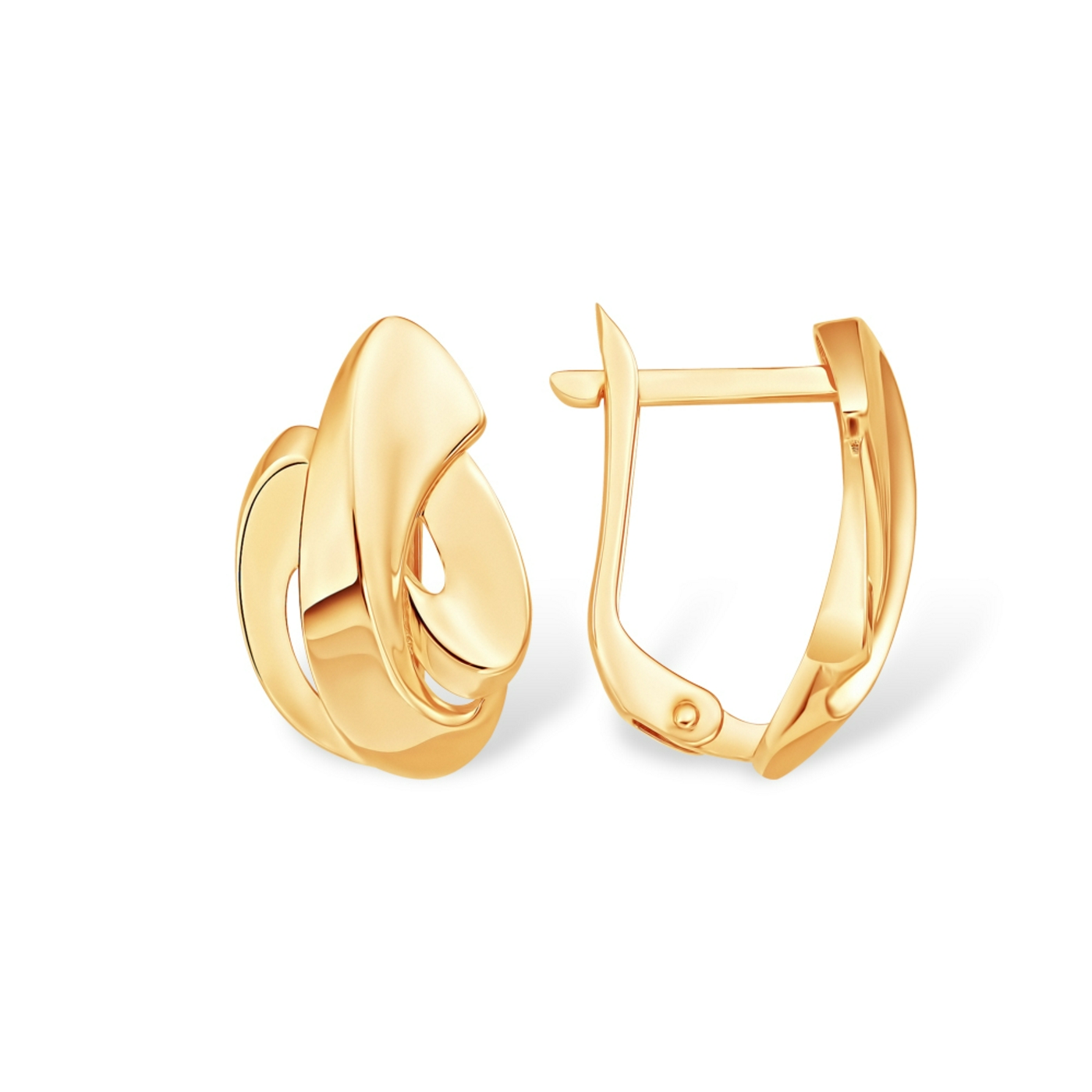 Ювелирное изделие - Серьги из красного золота в магазине Best-Gold 152041