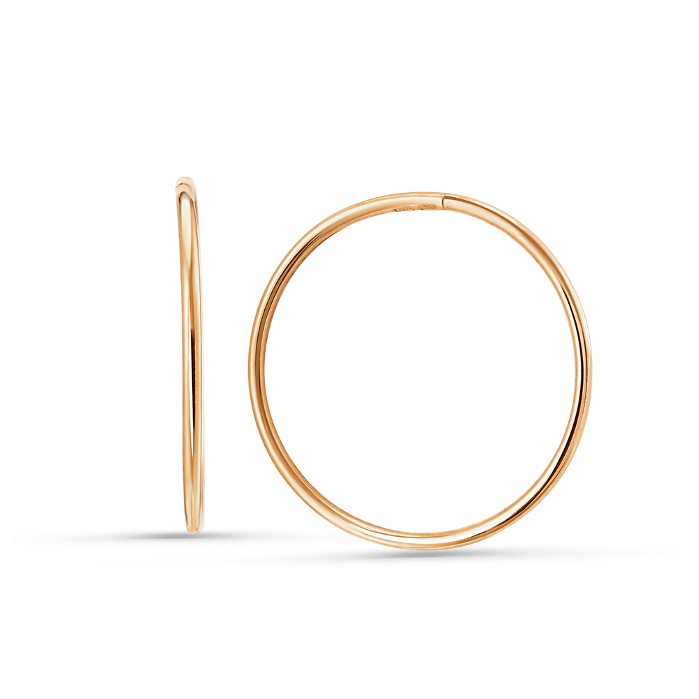 Серьги из красного золота Ювелирное изделие - Серьги из красного золота в магазине Best-Gold 145187