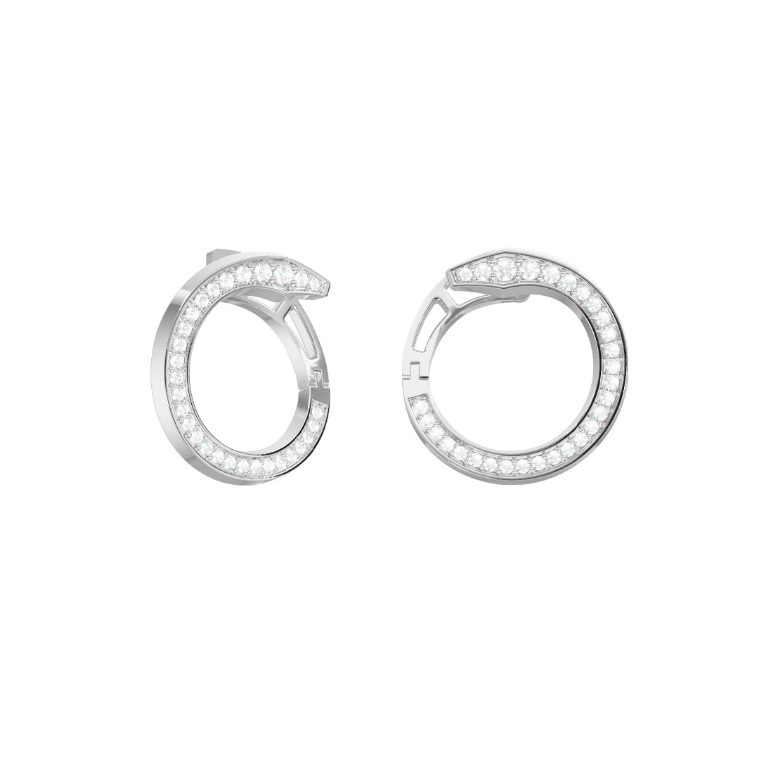 Серьги из серебра с фианитами Ювелирное изделие - Серьги из серебра с фианитами в магазине Best-Gold 148597