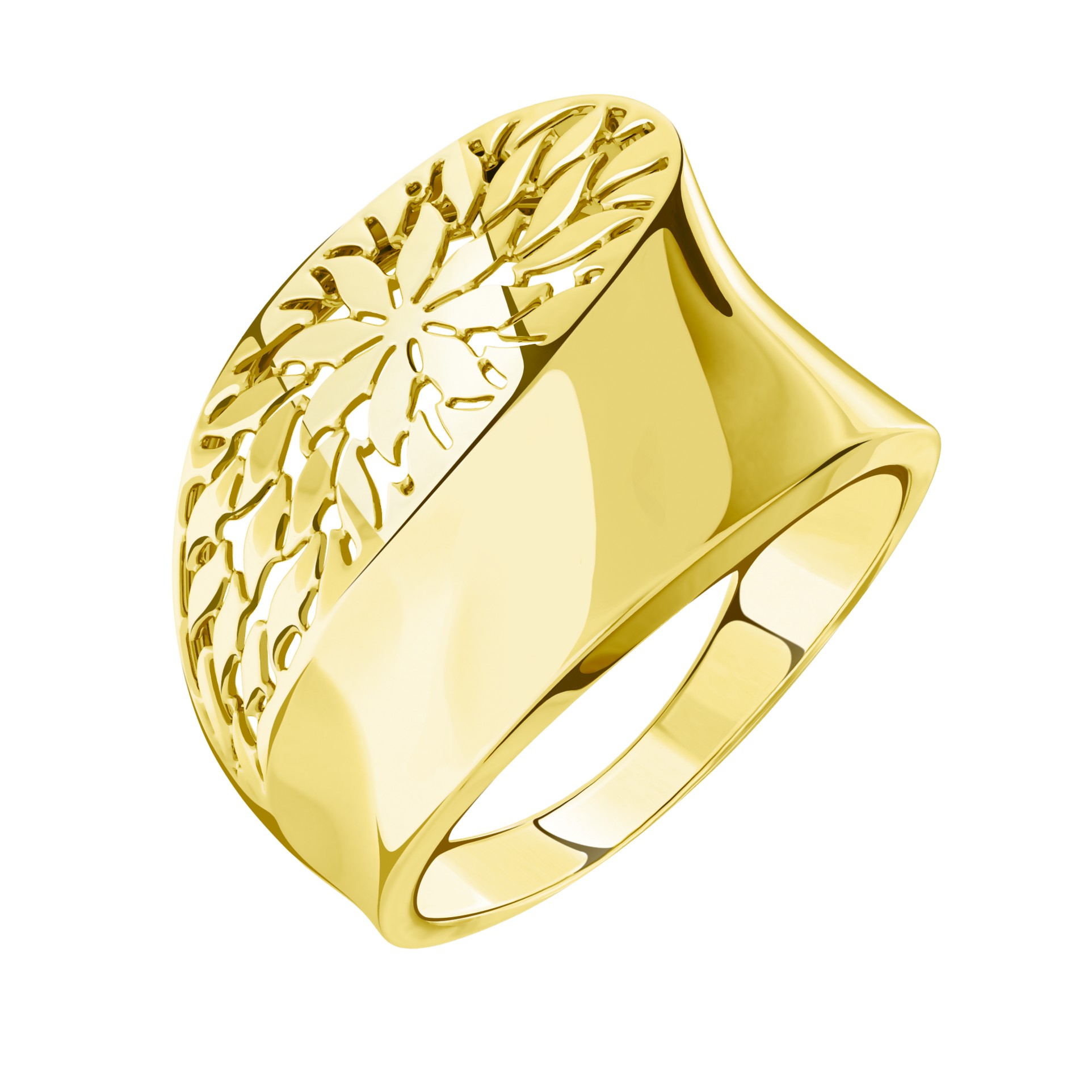 Ювелирное изделие - Кольцо из желтого золота в магазине Best-Gold 126826