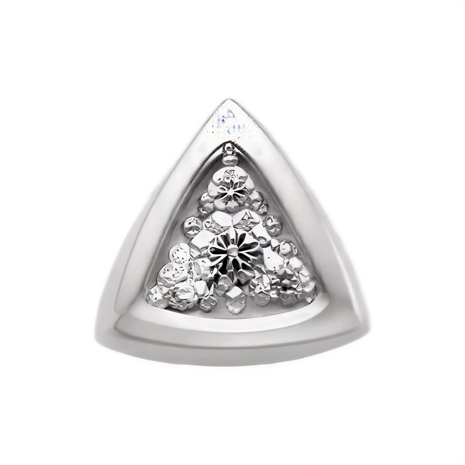 Ювелирное изделие - Подвеска из белого золота с бриллиантами в магазине Best-Gold 088094