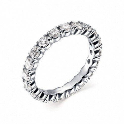 Кольцо из серебра с фианитами Ювелирное изделие - Кольцо из серебра с фианитами в магазине Best-Gold 035825