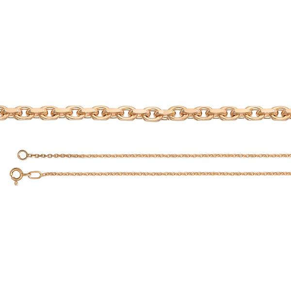 Ювелирное изделие - Цепь из красного золота якорное плетение в магазине Best-Gold 102687