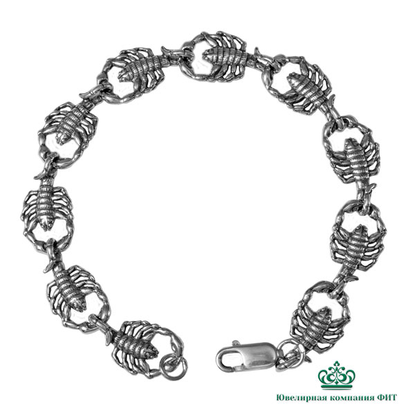 Браслет из серебра Ювелирное изделие - Браслет из серебра в магазине Best-Gold 142842