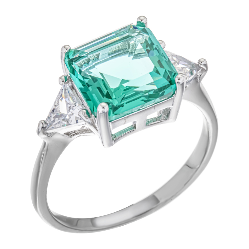 Ювелирное изделие - Кольцо из серебра с цирконием в магазине Best-Gold 129396