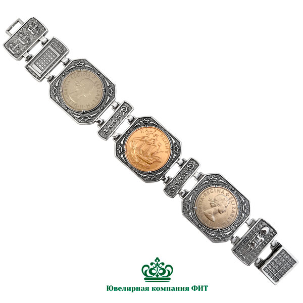 Ювелирное изделие - Браслет из серебра в магазине Best-Gold 153318