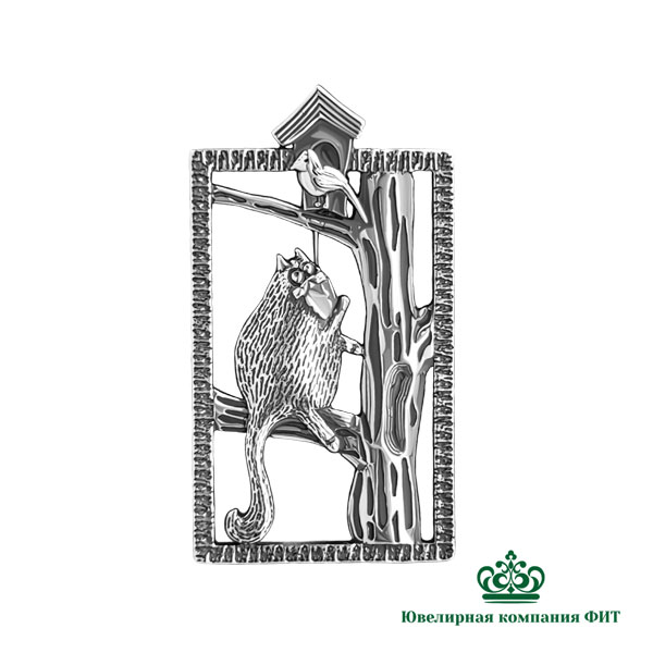 Ювелирное изделие - Подвеска из серебра в магазине Best-Gold 156387