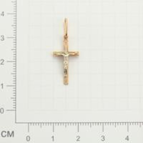 Ювелирное изделие - Крест из красного золота в магазине Best-Gold 091644