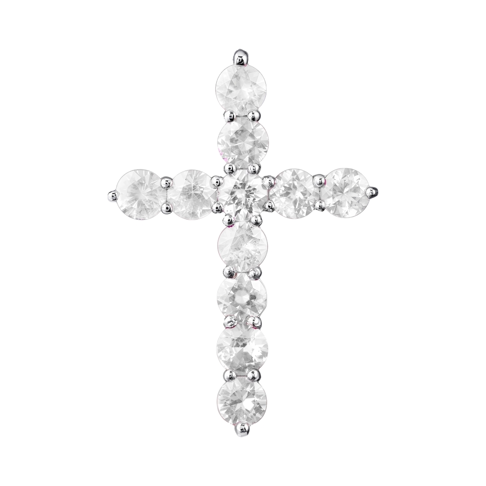 Подвеска из красного золота с бриллиантами Ювелирное изделие - Подвеска из красного золота с бриллиантами в магазине Best-Gold 153639