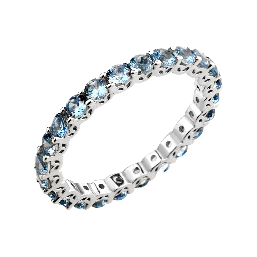 Кольцо из серебра с цирконом Ювелирное изделие - Кольцо из серебра с цирконом в магазине Best-Gold 129937