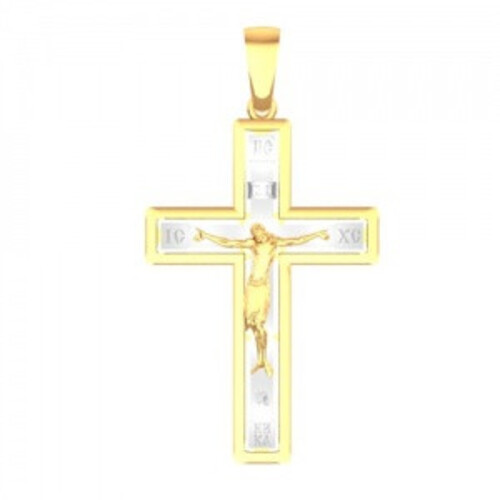 Ювелирное изделие - Крест из красного золота в магазине Best-Gold 053152