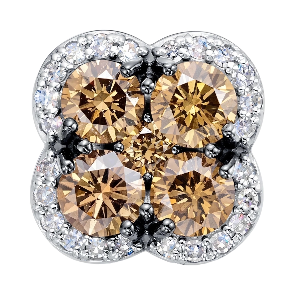 Ювелирное изделие - Подвеска из желтого золота с бриллиантами в магазине Best-Gold 153819