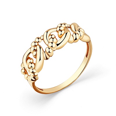 Кольцо из красного золота Ювелирное изделие - Кольцо из красного золота в магазине Best-Gold 033683