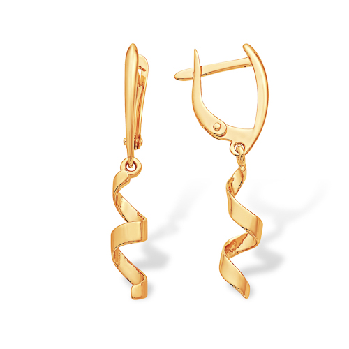 Серьги из красного золота Ювелирное изделие - Серьги из красного золота в магазине Best-Gold 142686