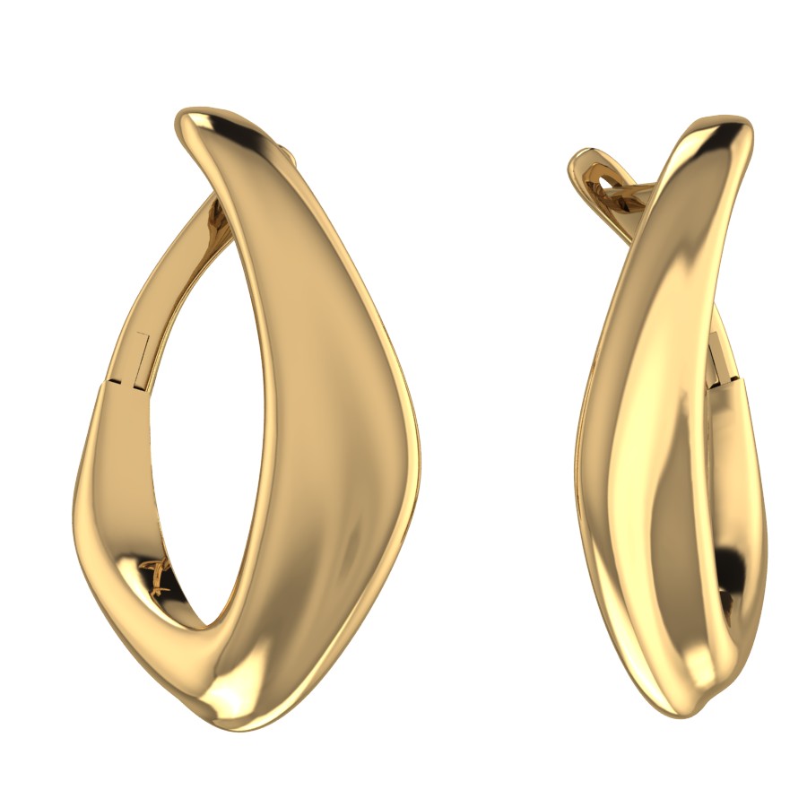 Серьги из красного золота Ювелирное изделие - Серьги из красного золота в магазине Best-Gold 141473