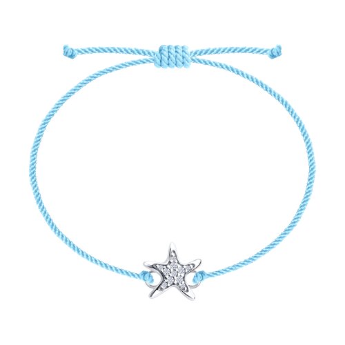 Браслет из серебра с фианитами Ювелирное изделие - Браслет из серебра с фианитами в магазине Best-Gold 152520