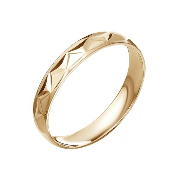 Обручальное кольцо из красного золота Ювелирное изделие - Обручальное кольцо из красного золота в магазине Best-Gold 075747