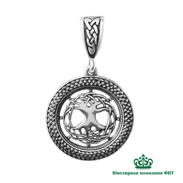 Ювелирное изделие - Подвеска из серебра в магазине Best-Gold 153356