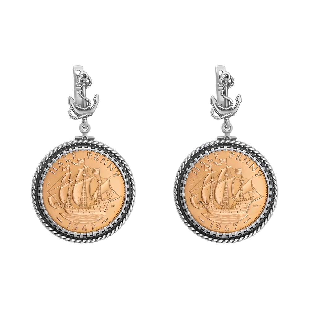 Ювелирное изделие - Серьги из серебра в магазине Best-Gold 156379