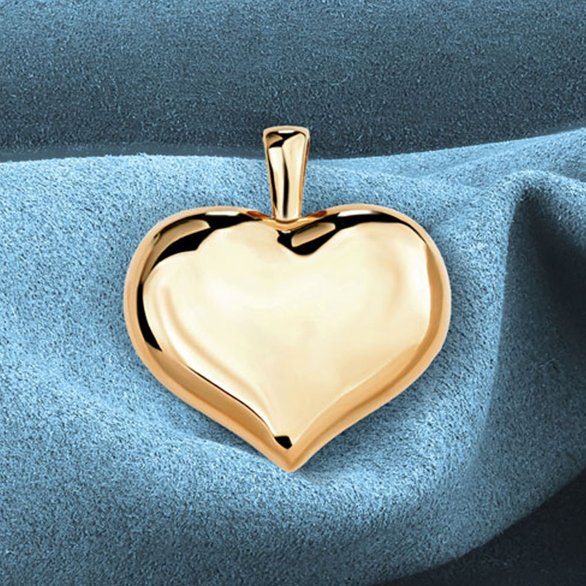 Подвеска из красного золота