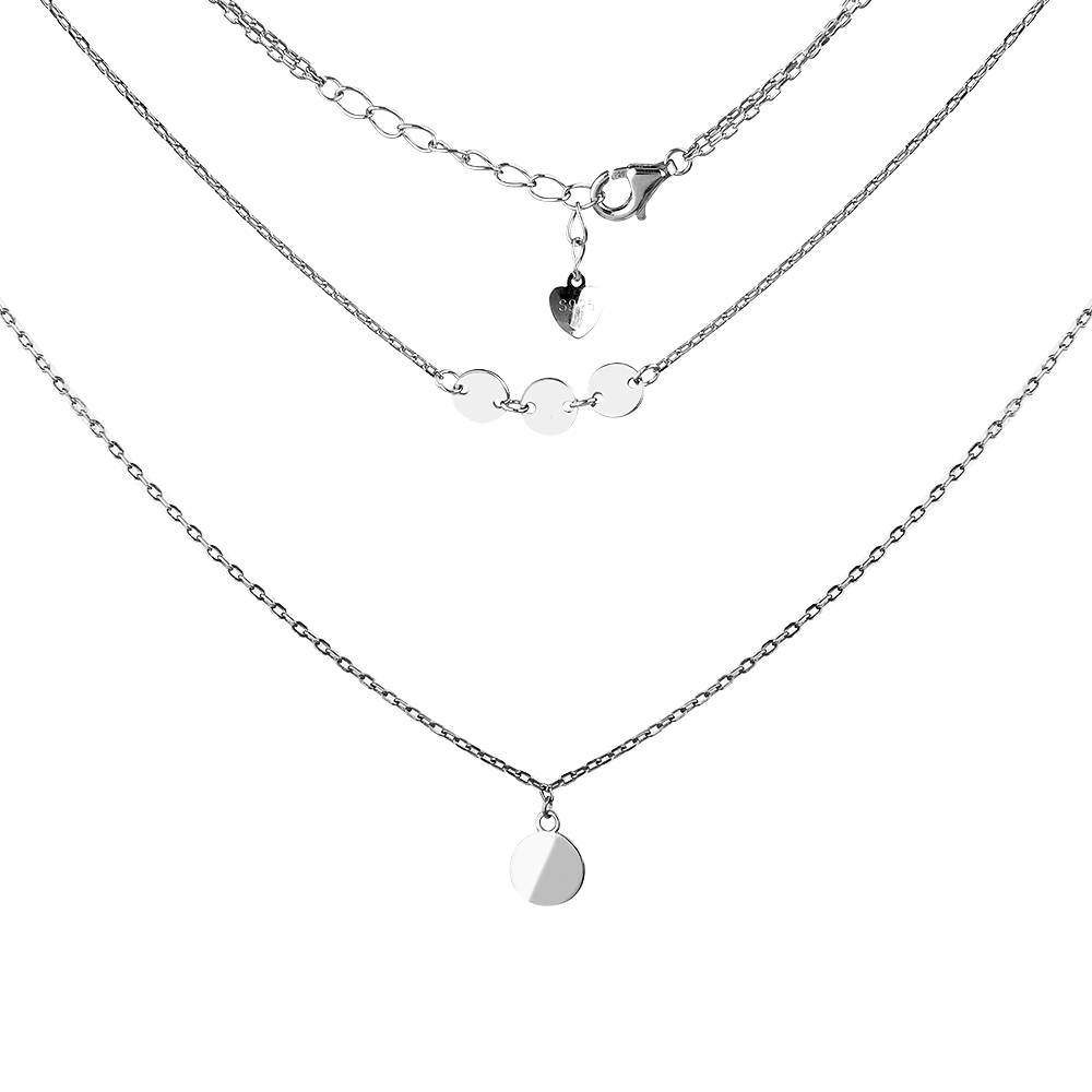 Колье из серебра Ювелирное изделие - Колье из серебра в магазине Best-Gold 090729