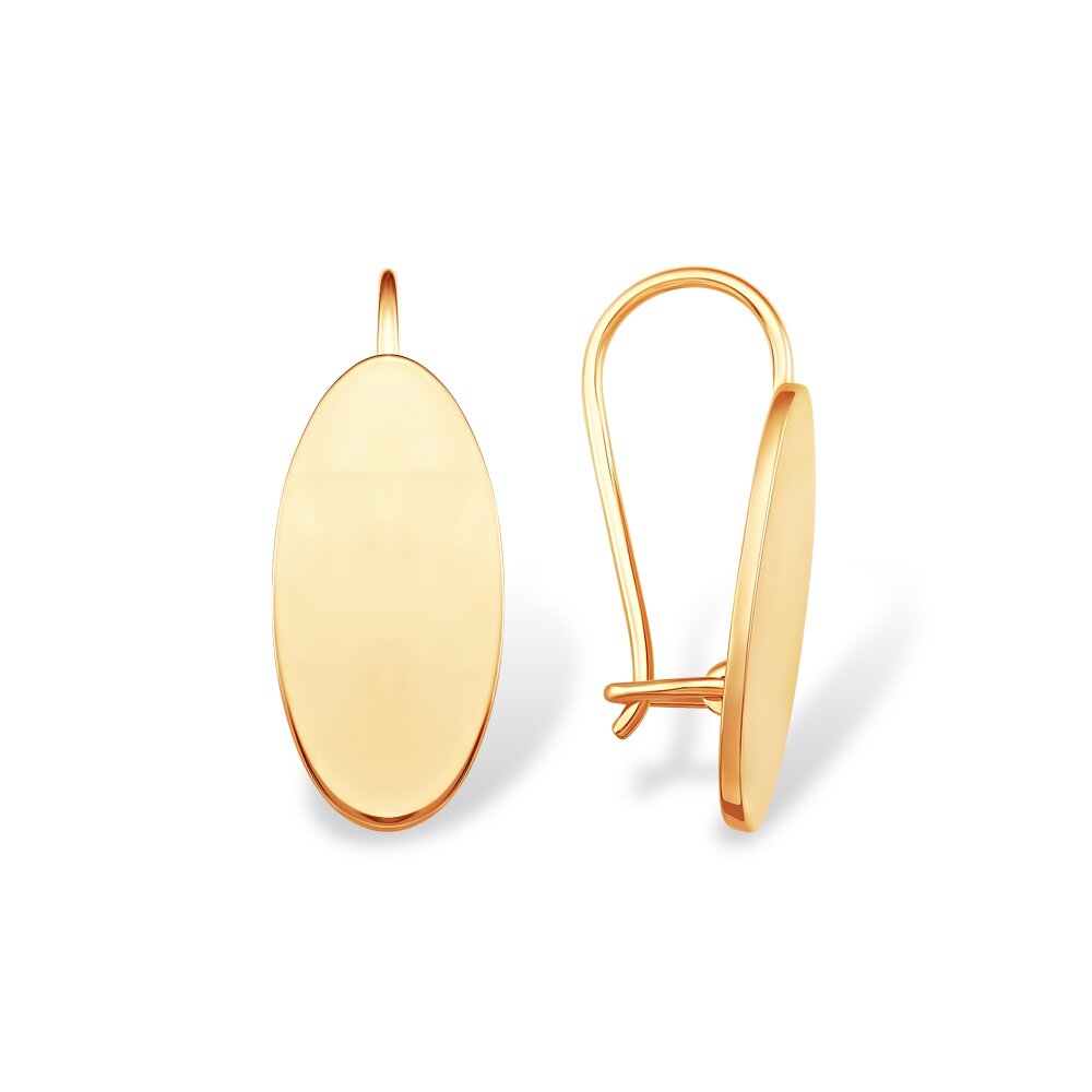 Серьги из красного золота Ювелирное изделие - Серьги из красного золота в магазине Best-Gold 142689