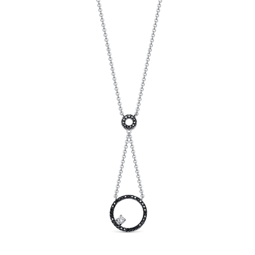 Колье из белого золота с бриллиантами Ювелирное изделие - Колье из белого золота с бриллиантами в магазине Best-Gold 077577