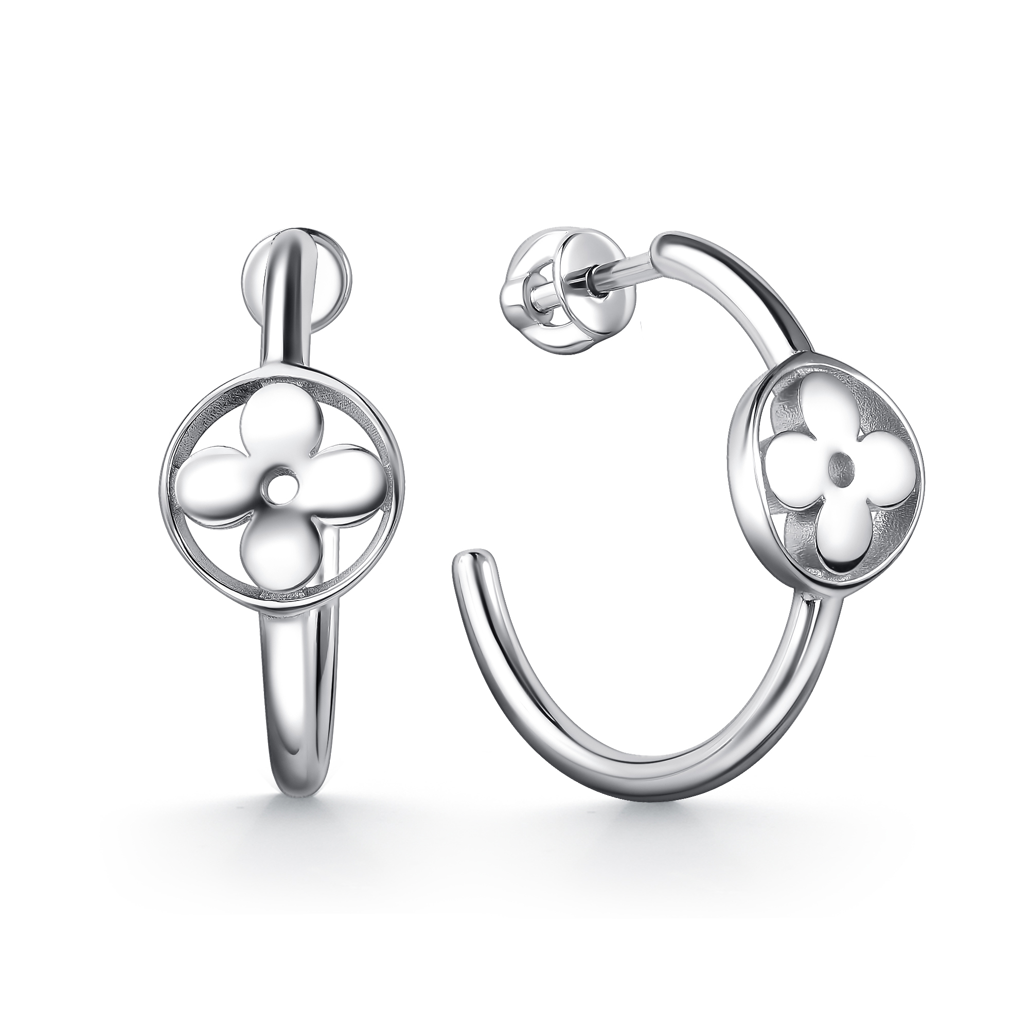 Серьги из серебра Ювелирное изделие - Серьги из серебра в магазине Best-Gold 143532