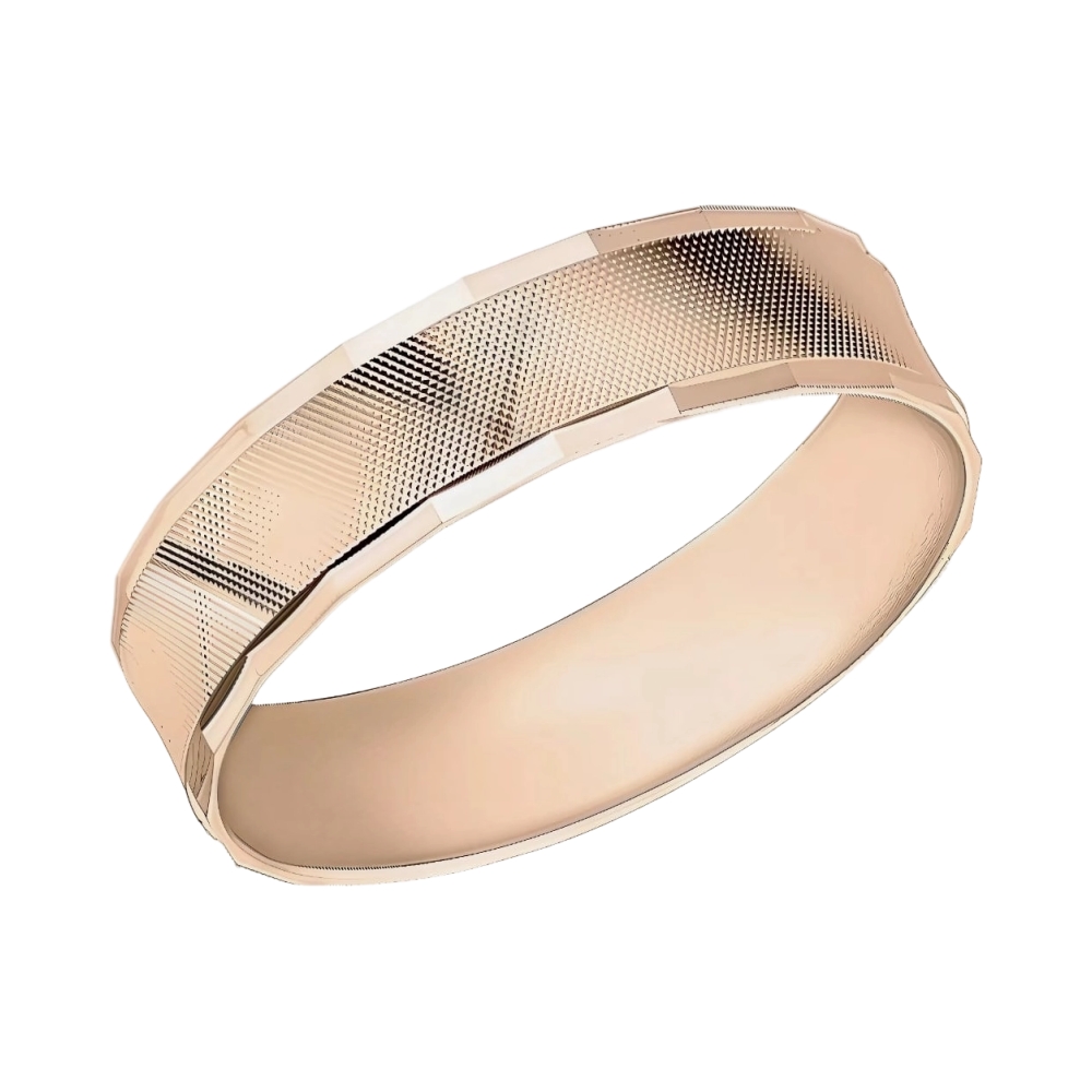 Ювелирное изделие - Обручальное кольцо из красного золота в магазине Best-Gold 034839