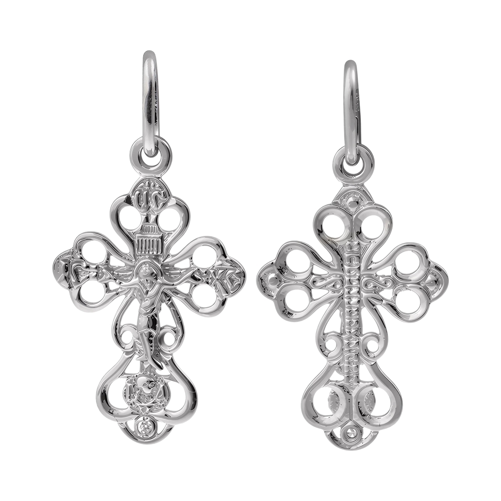 Подвеска из серебра с фианитами Ювелирное изделие - Подвеска из серебра с фианитами в магазине Best-Gold 154444