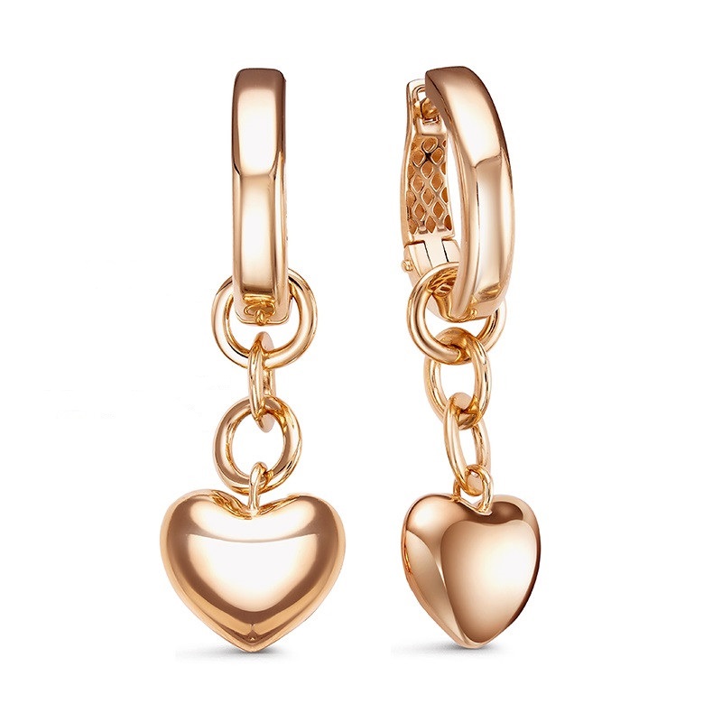 Ювелирное изделие - Серьги из красного золота в магазине Best-Gold 031391