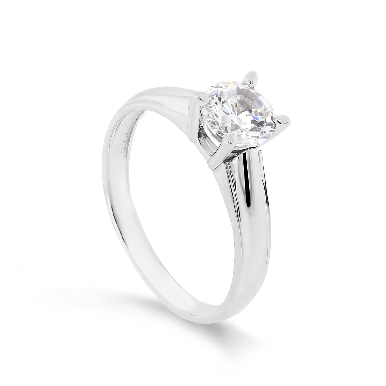 Кольцо из серебра  с фианитами Ювелирное изделие - Кольцо из серебра  с фианитами в магазине Best-Gold 127183