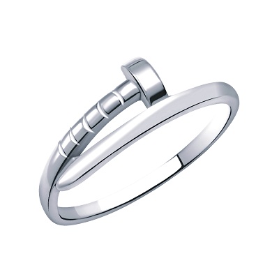 Ювелирное изделие - Кольцо из белого золота в магазине Best-Gold 048258